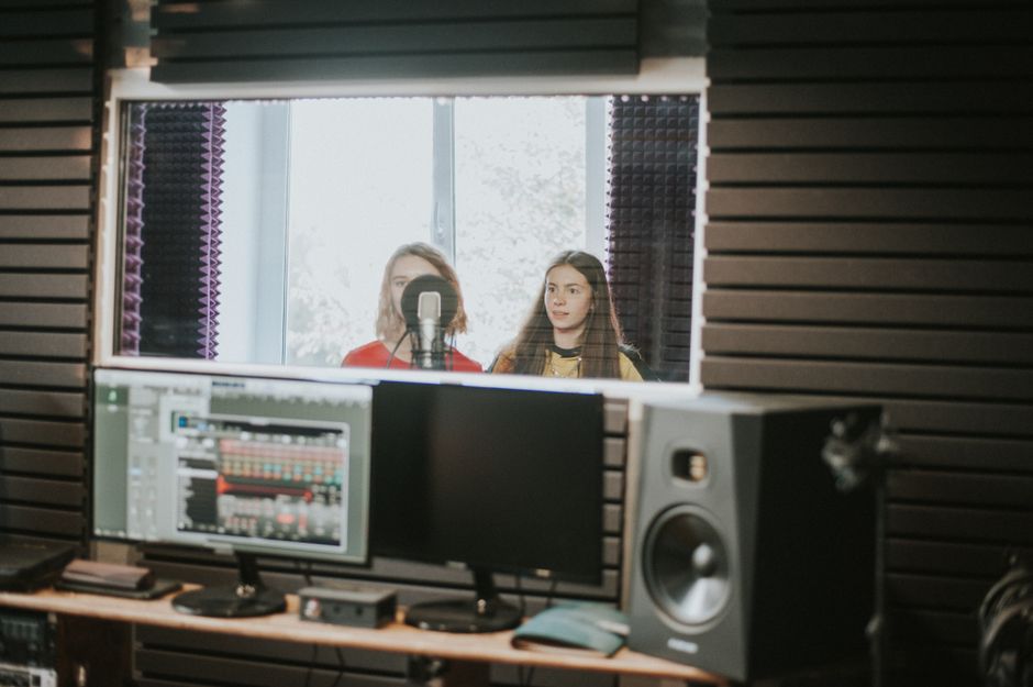 What separates a recording studio from a podcast room