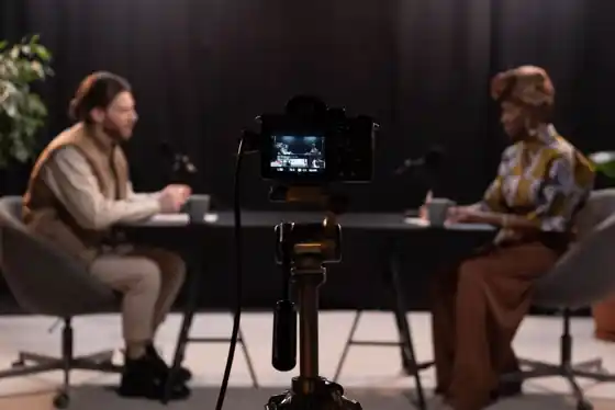 A podcast room and a podcast studio are not the same booking