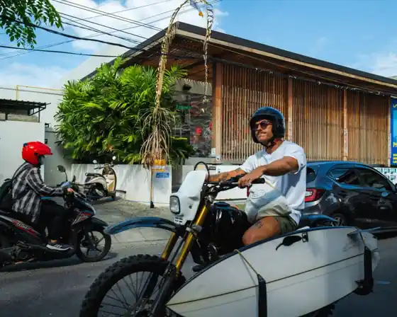 Where to find self photo studios on Bali — the geography is local