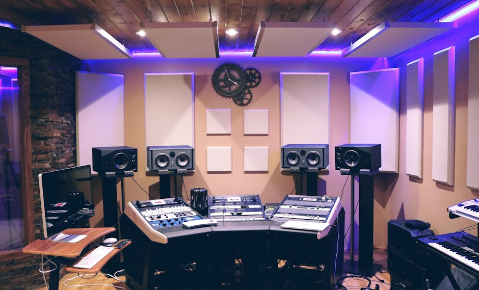 The nearest sound studio to each Bali district
