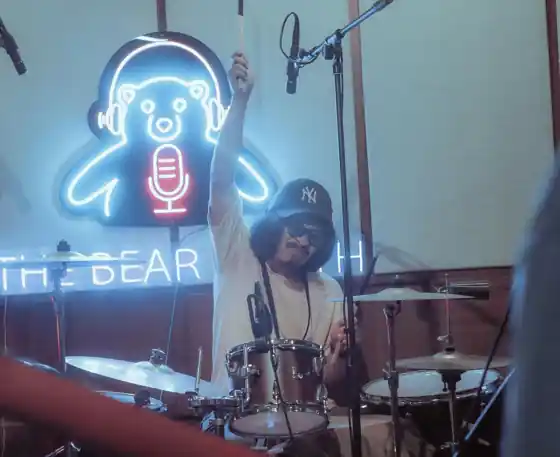 Big Bear Recording Studio — studio interior