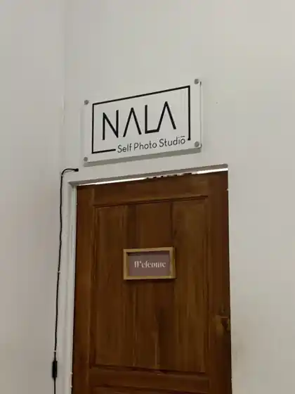 Nala Self Photo Studio Bandung — studio interior