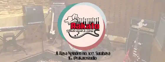 Rakato Studio Musik & Eatery — studio interior