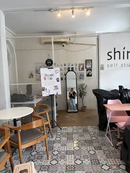 Shiro Self Studio Cempaka Putih — studio interior