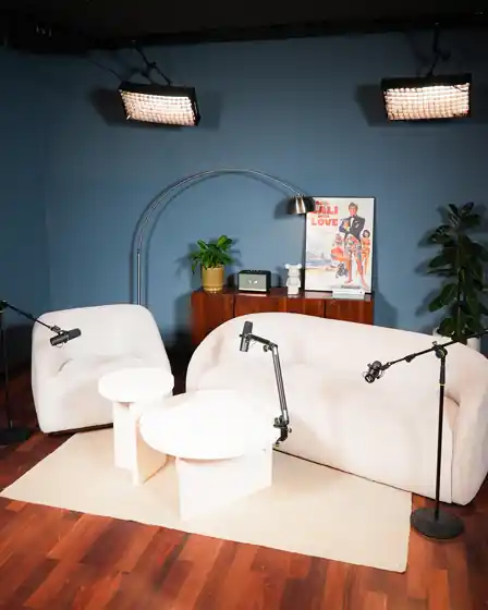 VoxPop Podcast Studio — studio interior